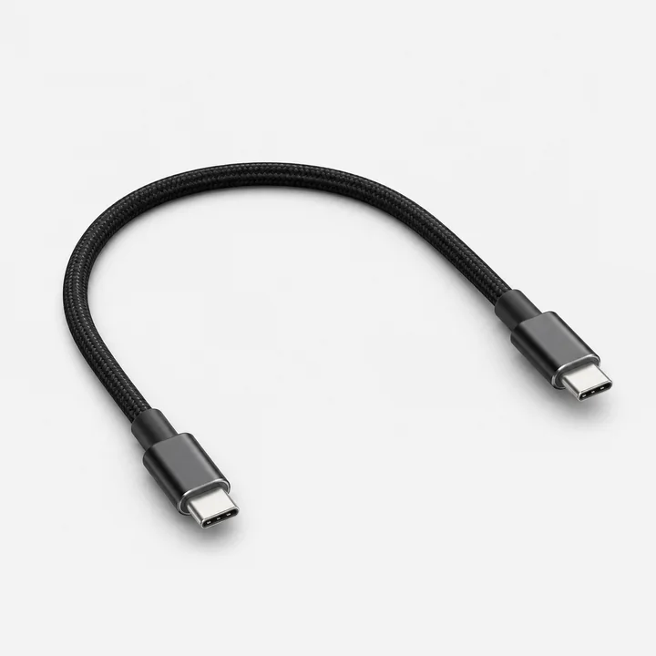 Braided USB-C charging cable preview
